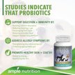 Show in main carousel: Ample Nutrition Complete Pet Prebiotic & Probiotic Cat & Dog Supplement, 60 count slide 3 of 8