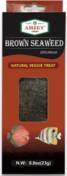 Amzey Brown Seaweed Natural Veggie Fish Treat, 0.8-oz box