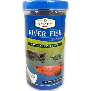 Amzey River Fish Turtle Treat, 2.3-oz jar