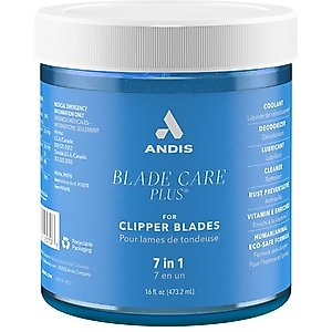 Andis Blade Care Plus for Pet Clipper Blades, 16.5-fl oz jar