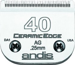 Andis CeramicEdge Detachable Blade, #40, 1/100" - 0.25 mm