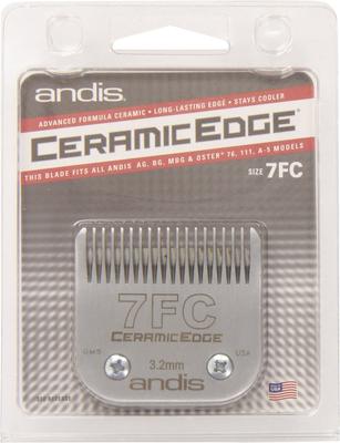 Show full view: Andis CeramicEdge Detachable Blade, #7FC, 1/8" - 3.2mm slide 4 of 10