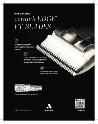 Show full view: Andis CeramicEdge Pet Tooth Cutter, 22T Fine slide 4 of 5
