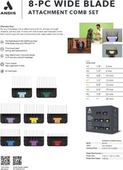 Andis CeramicEdge Wide Clipper Blade, #30W XFine slide 2 of 4