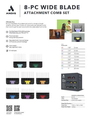 Show full view: Andis CeramicEdge Wide Clipper Blade, #4FW XCover slide 4 of 4