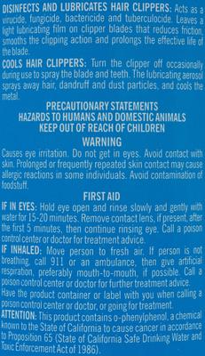 Show full view: Andis Cool Care Plus for Clipper Blades, 15.5-fl oz can slide 6 of 9