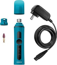 Andis Cordless 2-Speed Dog, Cat & Small Pet Nail Grinder, Blue