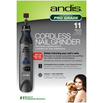 Show full view: Andis Cordless Dog & Cat Nail Grinder slide 3 of 7