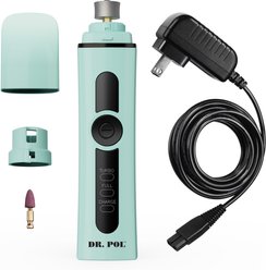 Andis Dr. Pol Cordless 2-Speed Dog, Cat & Small Pet Nail Grinder, Light Blue