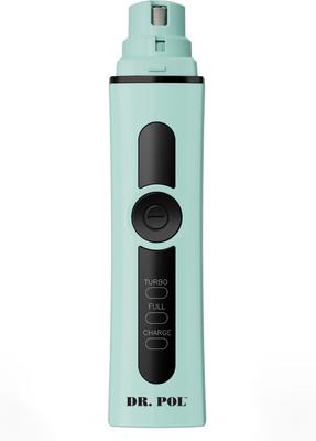 Show full view: Andis Dr. Pol Cordless 2-Speed Dog, Cat & Small Pet Nail Grinder, Light Blue slide 2 of 7