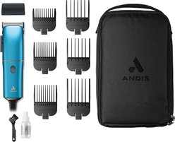 Andis Easy Clip Dog, Cat & Small Pet Corded Clipper, Blue