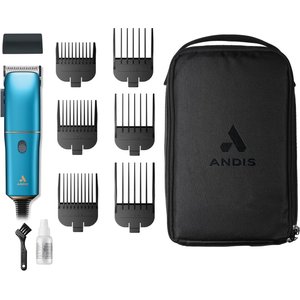 Andis Easy Clip Dog, Cat & Small Pet Corded Clipper, Blue