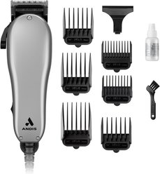 Andis Easy Clip Multi-Style Dog Grooming Clippers, Silver