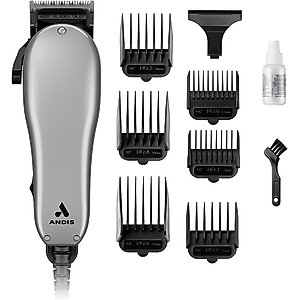 Andis Easy Clip Multi-Style Dog Grooming Clippers, Silver