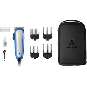 Andis Easy Clip Ultra Dog Grooming Clippers, Blue