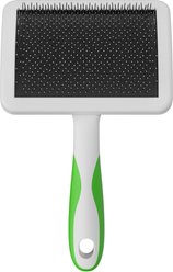 Andis Firm Slicker Dog Grooming Brush, Green/White, Large