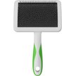 Show in main carousel: Andis Firm Slicker Dog Grooming Brush, Green/White, Large slide 1 of 4