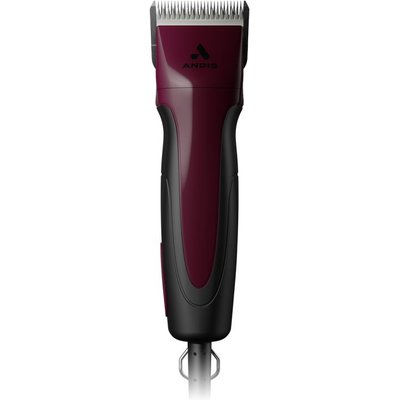 Andis Andis ProClip Excel 5-Speed Detachable Blade Cat & Dog Hair Grooming Clipper, Burgundy