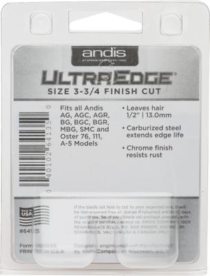 Show full view: Andis UltraEdge Detachable Blade, #3 3/4FC, 1/2", 13mm slide 3 of 9