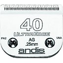 Andis UltraEdge Detachable Blade, #40, 1/100" - 0.25 mm