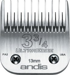 Andis UltraEdge Skip Tooth Detachable Blade, #3 3/4, 1/2" - 13 mm