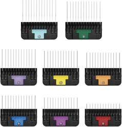 Andis Wide Blade 8-Piece Dog, Cat & Small Pet Grooming Combs
