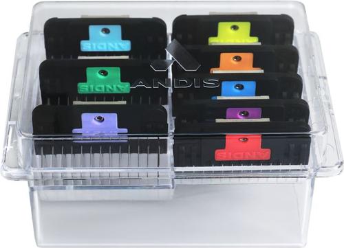 Show full view: Andis Wide Blade 8-Piece Dog, Cat & Small Pet Grooming Combs slide 2 of 6