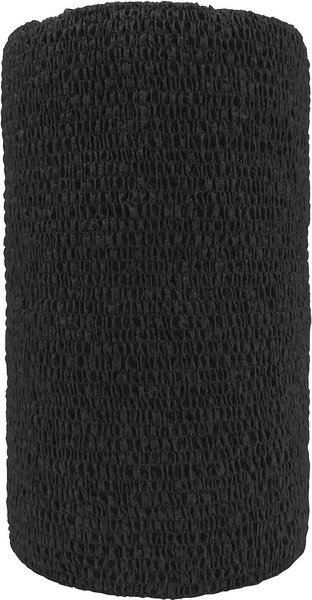 Show full view: Andover Healthcare CoFlex Vet Horse, Dog & Cat Bandage, Black, 4-in slide 1 of 5