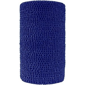 Andover Healthcare CoFlex Vet Horse, Dog & Cat Bandage, Blue, 4-in