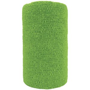 Andover Healthcare CoFlex Vet Horse, Dog & Cat Bandage, Neon Green, 4-in