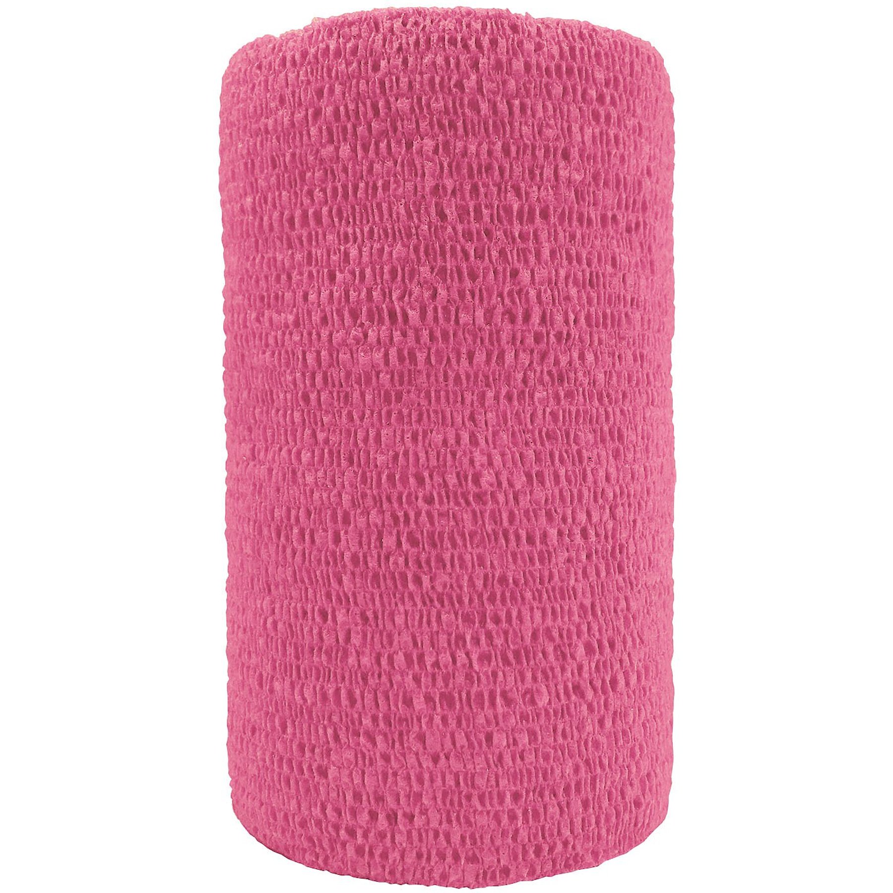 Andover Healthcare CoFlex Vet Horse, Dog & Cat Bandage, 4-in, 2 count, Neon Pink