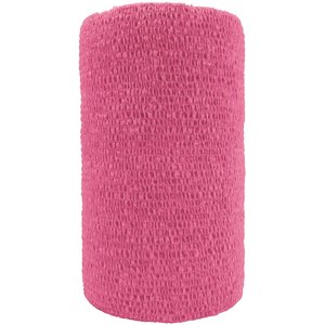 Andover Healthcare CoFlex Vet Horse, Dog & Cat Bandage, Neon Pink, 4-in