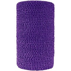 Andover Healthcare CoFlex Vet Horse, Dog & Cat Bandage, Purple, 4-in