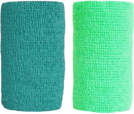 Show full view: Andover Healthcare CoFlex Vet Horse, Dog & Cat Bandage, Teal, 4-in & Andover Healthcare CoFlex Vet Horse, Dog & Cat Bandage, Neon Green, 4-in slide 1 of 1