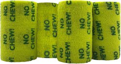Andover Healthcare PetFlex Bitter No Chew Dog, Cat & Small Animal Bandage, 4-in