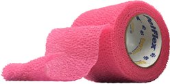 Andover Healthcare PetFlex Dog, Cat & Small Animal Bandage, Neon Pink, 2-in