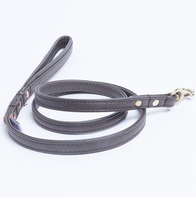 Show full view: Angel Alpine Padded Leather Dog Leash, Brown, 72 x 1/2-in slide 3 of 5