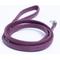 Show in main carousel: Angel Alpine Padded Leather Dog Leash, Purple, 72 x 1/2-in slide 1 of 5