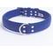 Show in main carousel: Angel Alpine Padded Leather Standard Dog Collar, Blue, 26" x 1.25" slide 1 of 6