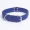 Show in main carousel: Angel Alpine Padded Leather Standard Dog Collar, Blue, 26" x 1.25" slide 3 of 6