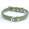 Show in main carousel: Angel Alpine Padded Leather Standard Dog Collar, Green, 18 x 3/4-in slide 1 of 6