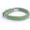 Show in main carousel: Angel Alpine Padded Leather Standard Dog Collar, Green, 18 x 3/4-in slide 2 of 6