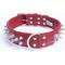 Show in main carousel: Angel Amsterdam Multi-line Spiked Standard Dog Collar, Red, 24 x 1.5-in slide 1 of 6