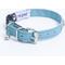 Show in main carousel: Angel Athens Rhinestone Standard Cat Collar, Light Blue, 12 x 1/2-in slide 2 of 5