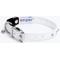 Show in main carousel: Angel Athens Rhinestone Standard Cat Collar, White, 12 x 1/2-in slide 3 of 6
