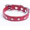 Show in main carousel: Angel Athens Rhinestone Standard Dog Collar, Red, 10 x 1/2-in slide 1 of 6