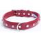 Show in main carousel: Angel Athens Rhinestone Standard Dog Collar, Red, 20 x 1-in slide 1 of 7