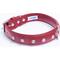 Show in main carousel: Angel Athens Rhinestone Standard Dog Collar, Red, 20 x 1-in slide 2 of 7