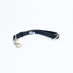 Angel Braided Tab Dog Leash, Black, Small: 1-ft long, 3/4-in wide slide 2 of 2