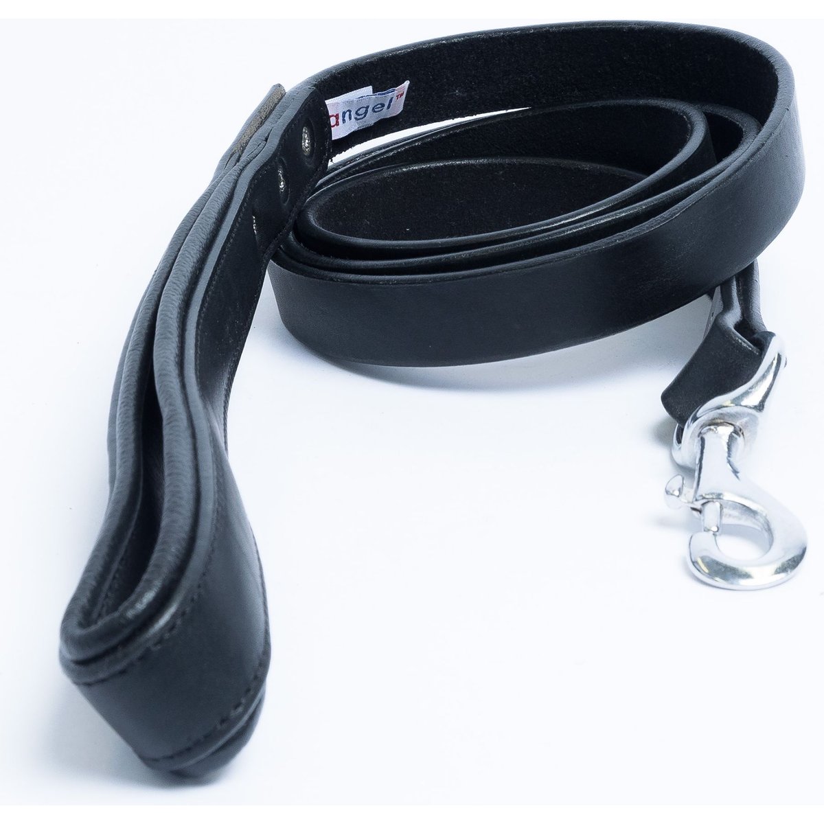 Angel Dallas Dog Leash, Black, 72 x 3/4-in